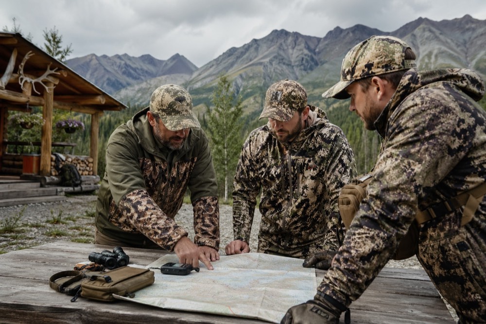 Hunters planning a British Columbia trip together
