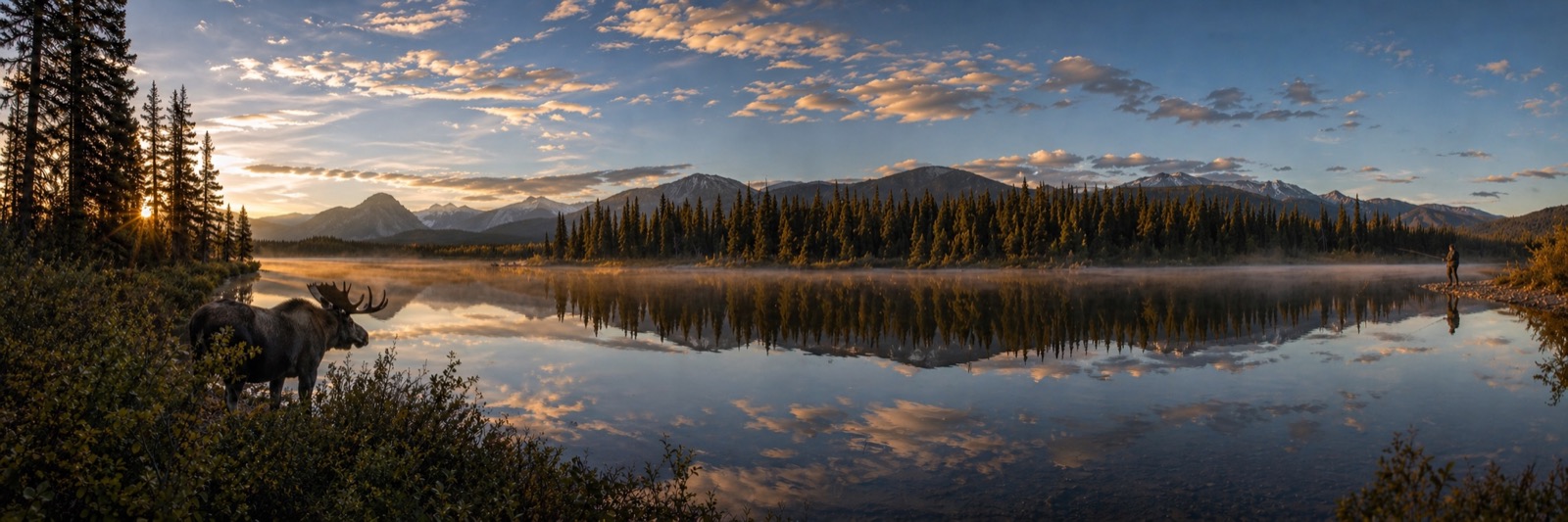 British Columbia hunting and fishing wilderness trip